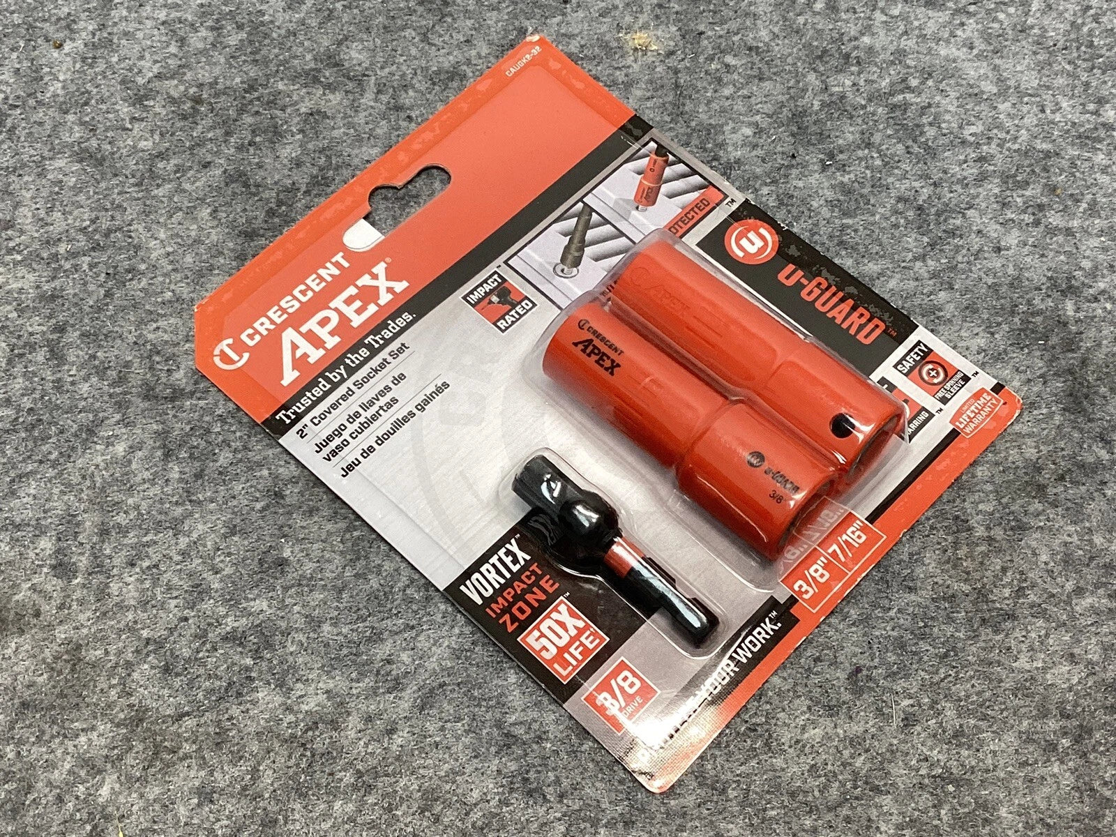 Crescent CAUGK2-32 U-GUARD Covered Socket Set