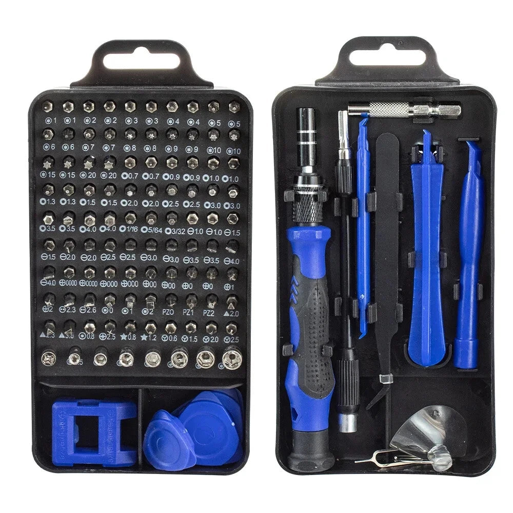 Ultimate 115-in-1Precision Screwdriver Set for Electronics PC Laptop Repair Tool