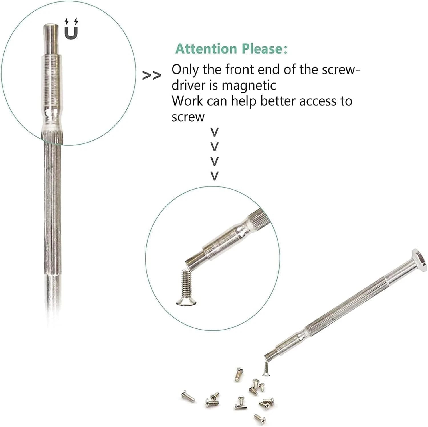 Durable Tiny Screwdriver Set with Rustproof Blades - Perfect for Jewelry & More