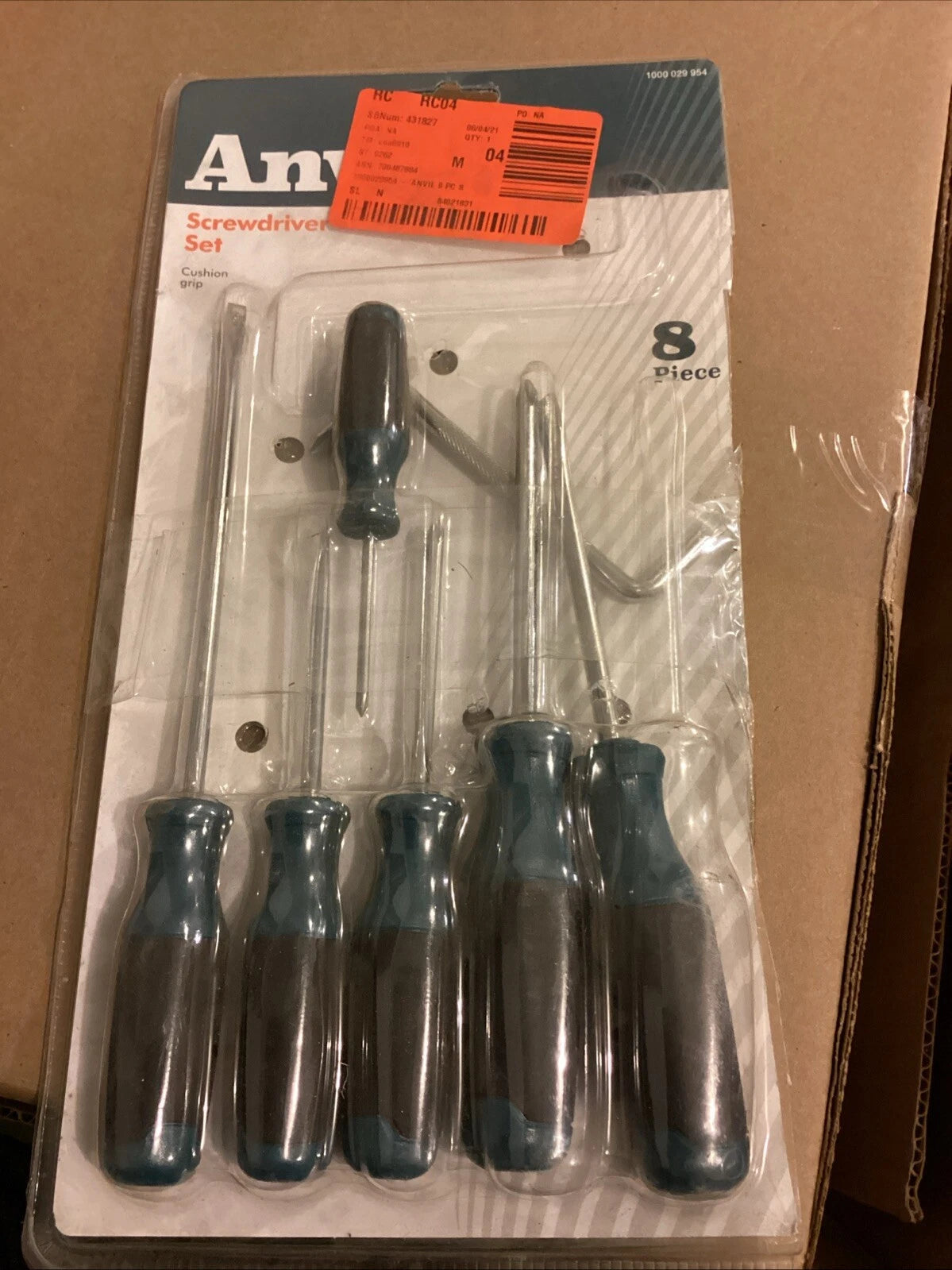 NEW!! ANVIL Screwdriver Set Missing One Screwdriver