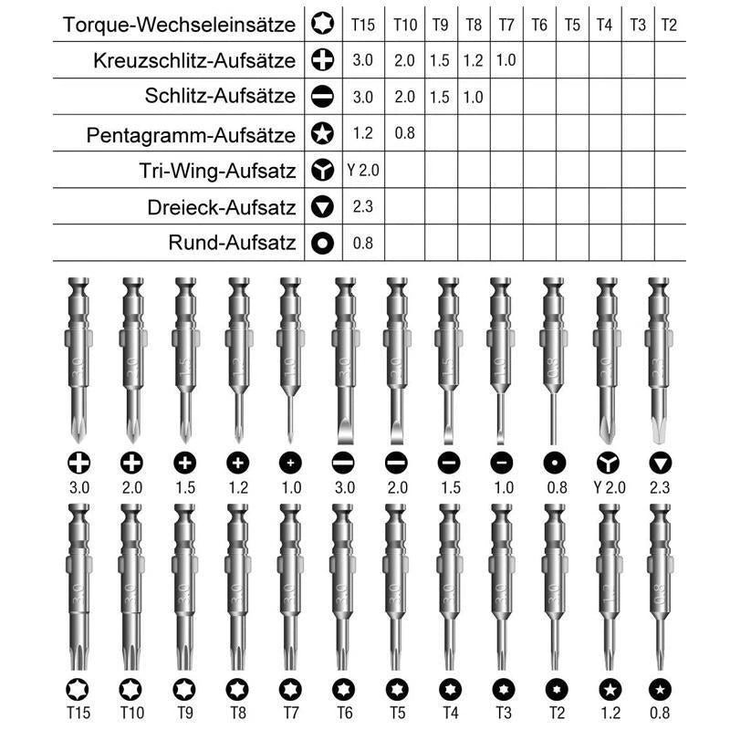 Screwdriver Magnetic Set Torx Screwdriver Opening Repair Tool for Camera Watch