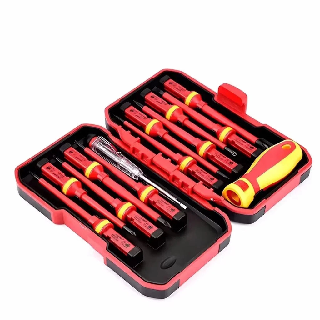 Slotted Magnetic Screw Driver Bits Kit and Magnetic Slotted Bits Repair Tool New