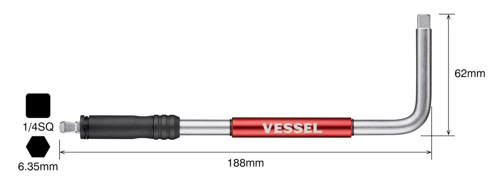 VESSEL 2WAY SPEED L HANDLE SLH2 NEW