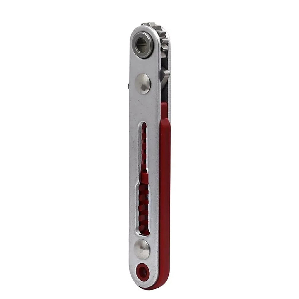Chrome Vanadium Steel 15 teeth Two-way Ratchet Wrench Screwdriver Set Drill Bit