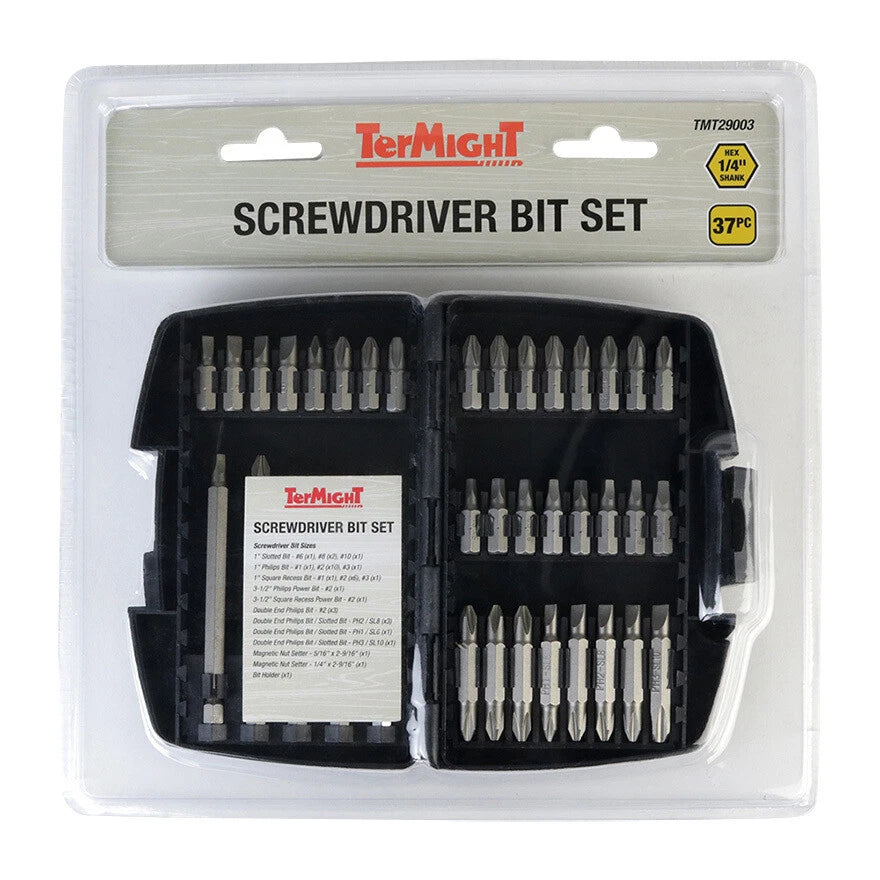 TerMight 37-Piece Screwdriver Bit Set