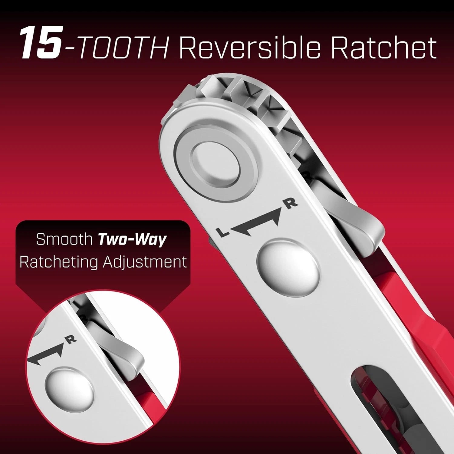 Bates Mini Ratchet Wrench, 1/4" Magnetic 90 Degree Screwdriver, Low Profile Righ