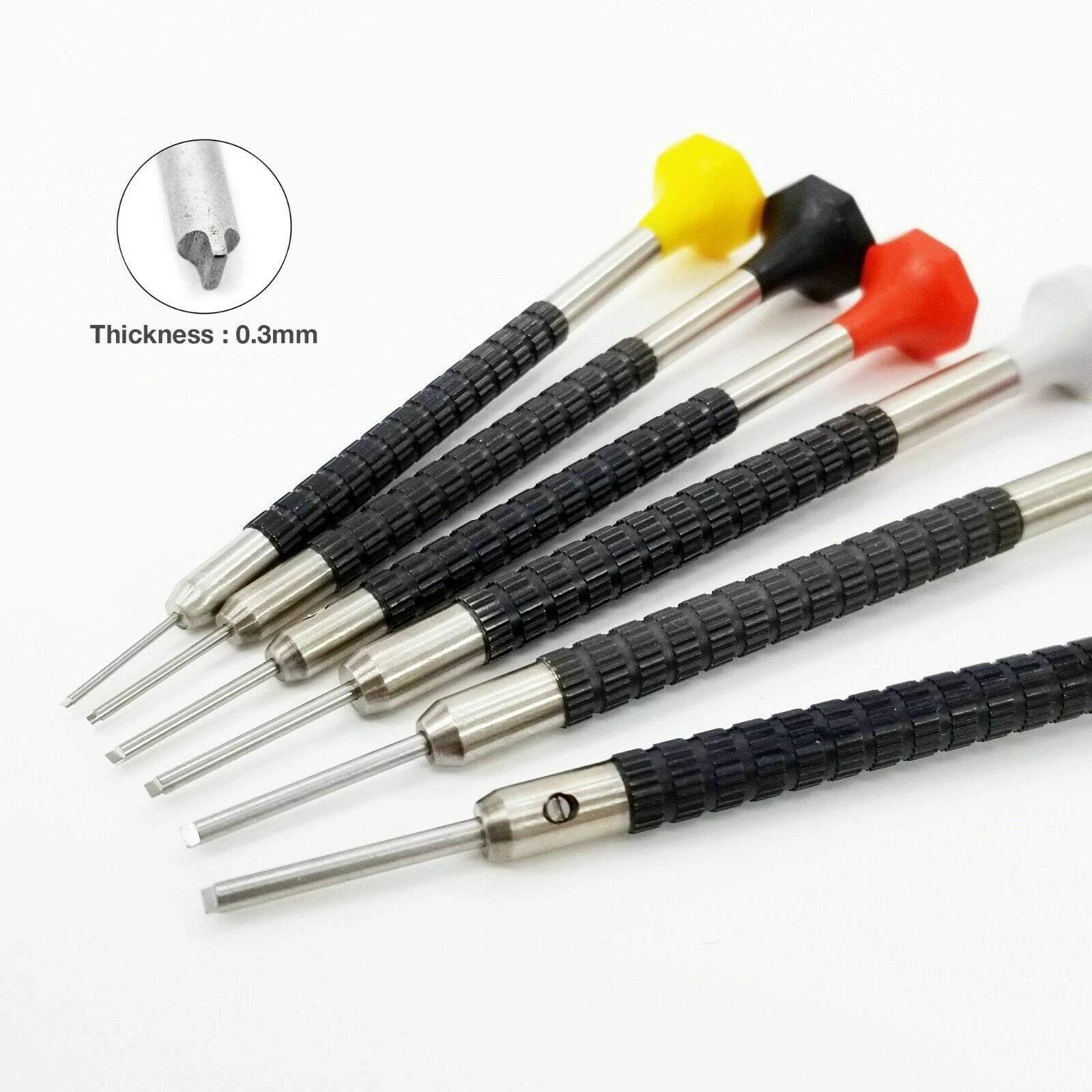 TIMELAB Watch Jewelry Bracelet T-SHAPED Blade 1 Screwdriver & 2 Blades 6 Sizes