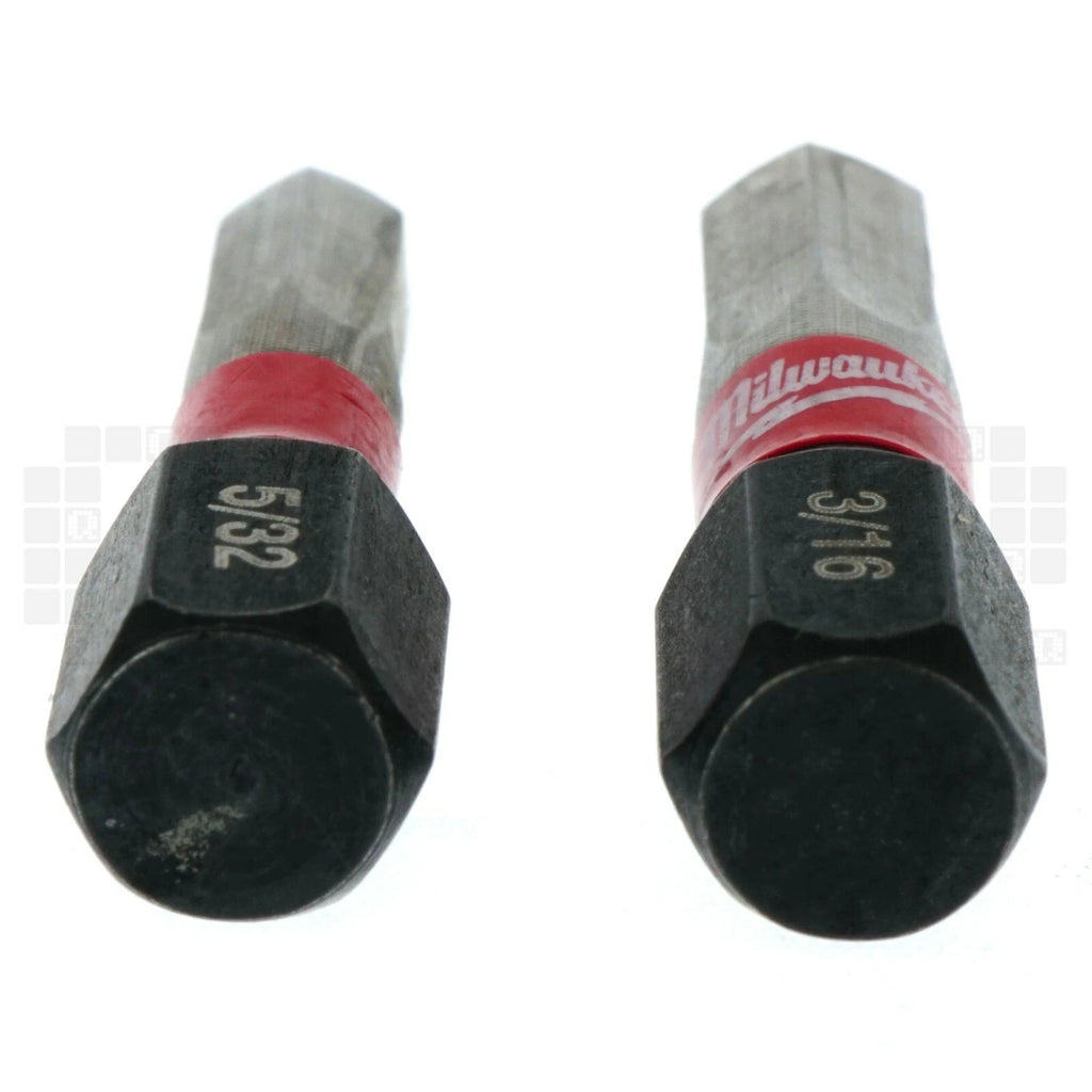 Milwaukee 48-32-4619 SHOCKWAVE 7-Piece Impact Security Bit Set, 1" Length