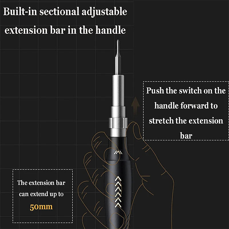 145 in 1 Magnetic Precision Screwdriver Set PC Computer Phone Repair Tool Kit