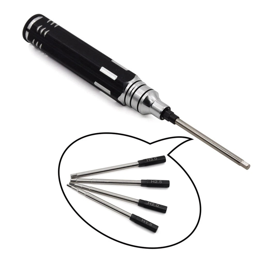 Hexagonal Head Screwdriver Hexagonal Screwdriver Tool Set for Rc Car7281