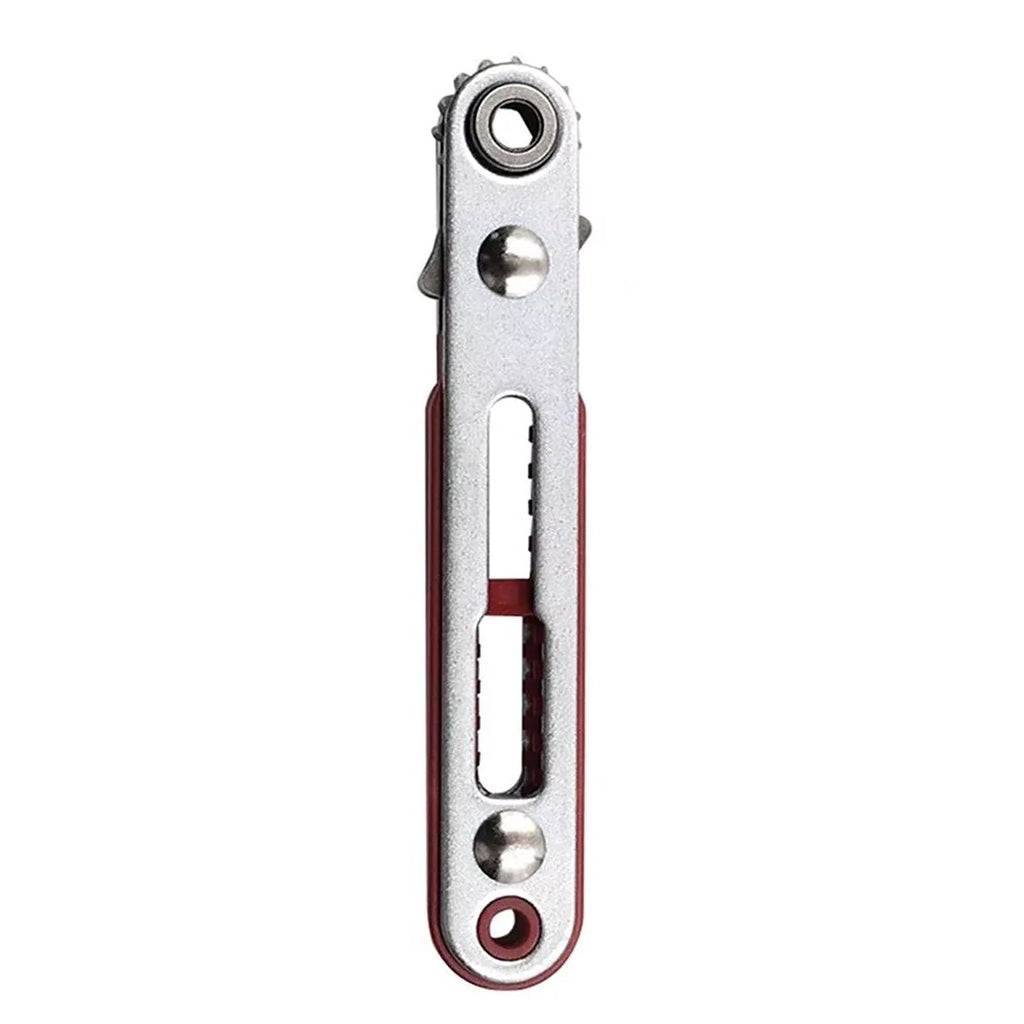 Chrome Vanadium Steel 15 teeth Two-way Ratchet Wrench Screwdriver Set Drill Bit