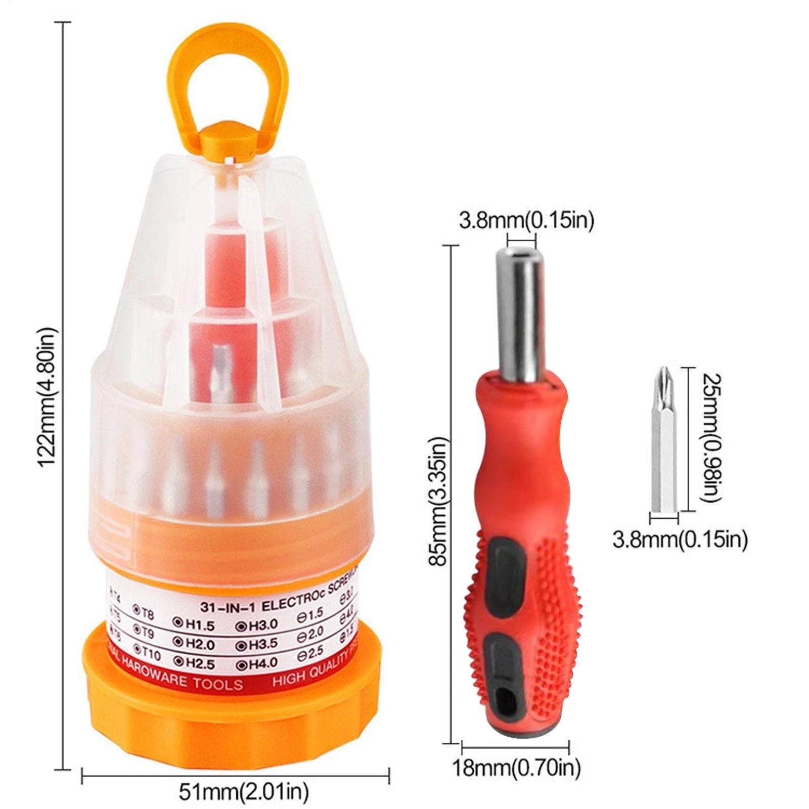 Precision Screwdriver Set Multifunctional Screwdriver Tool Reusable Landmark