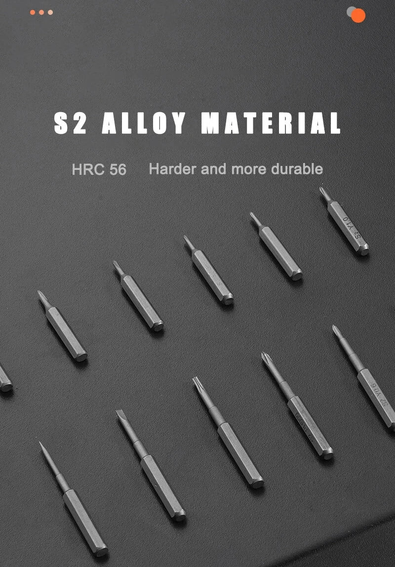 Multi Functional Screwdriver Set 128 in 1 Precision Hand Screw Drivers Kit