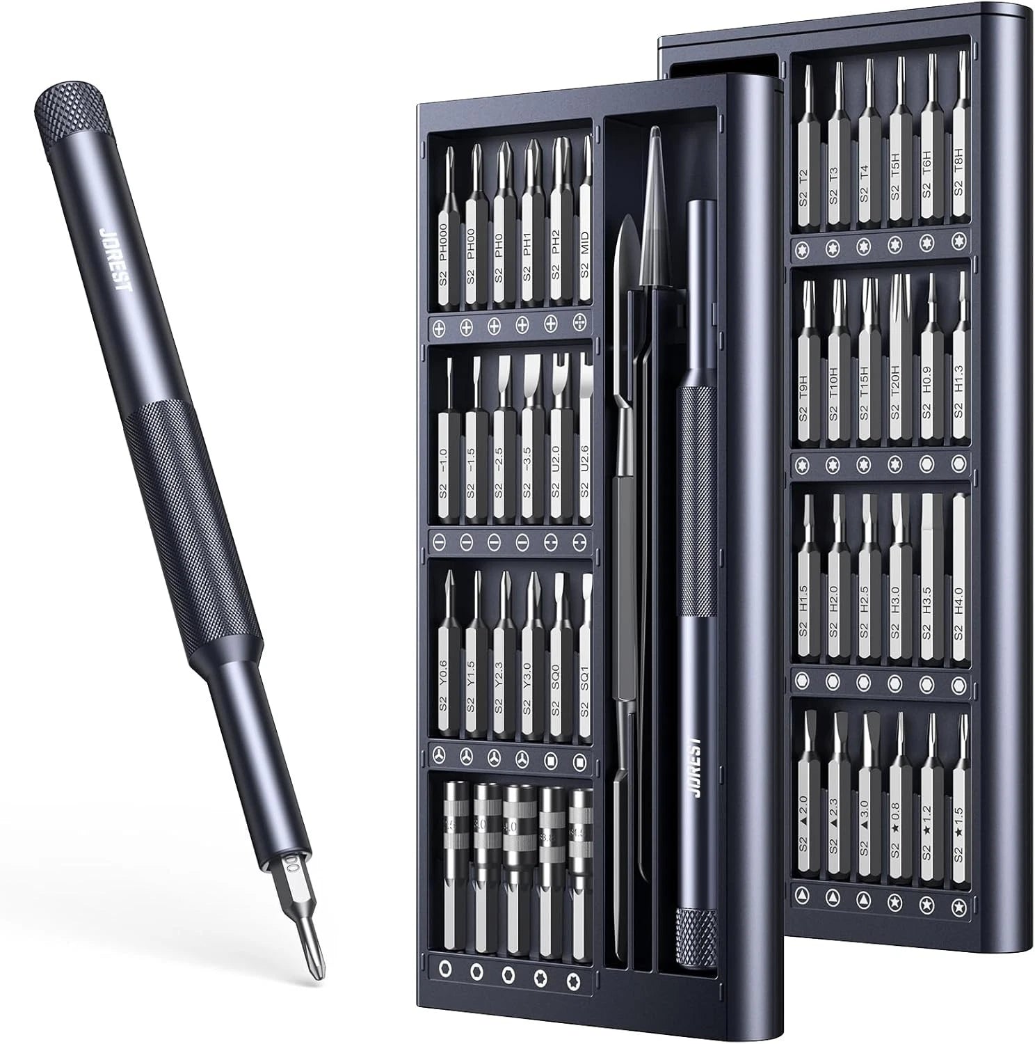 JOREST 50 in 1 Precision Screwdriver Set with Security Torx, Colorful