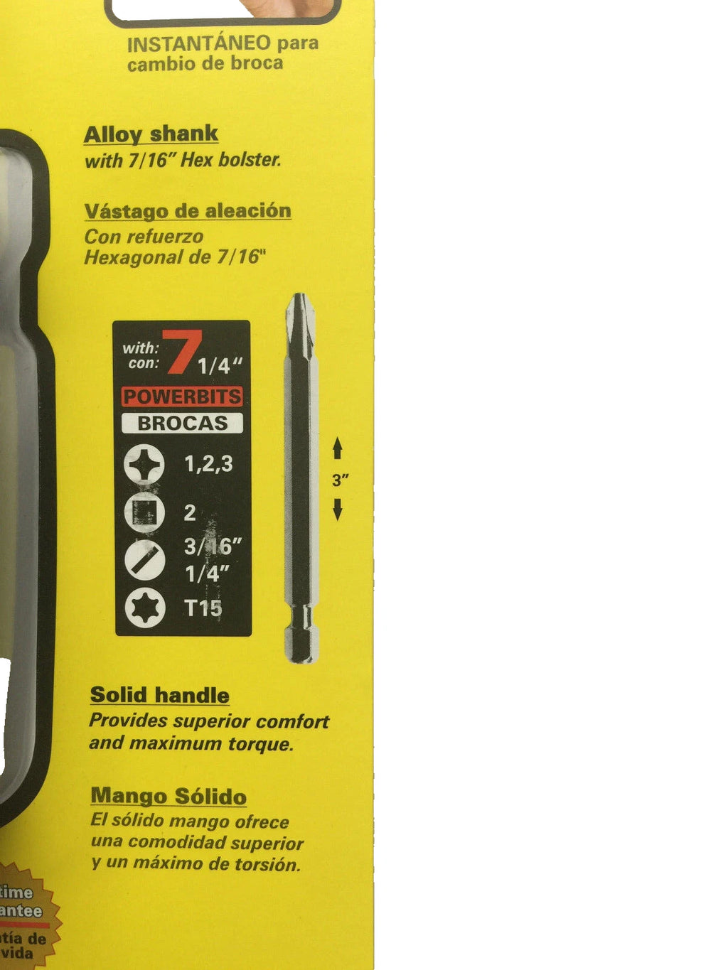 PICQUIC SIXPAC Plus Screwdriver Multi Bit with 7 Hex Bits - "Reflex Blue"