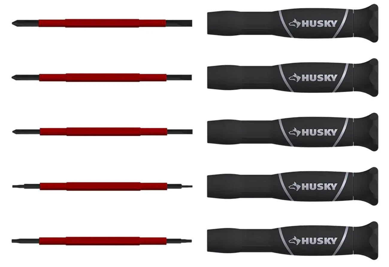 Husky - 272300050 - Insulated Precision Screwdriver Set - 5-Piece