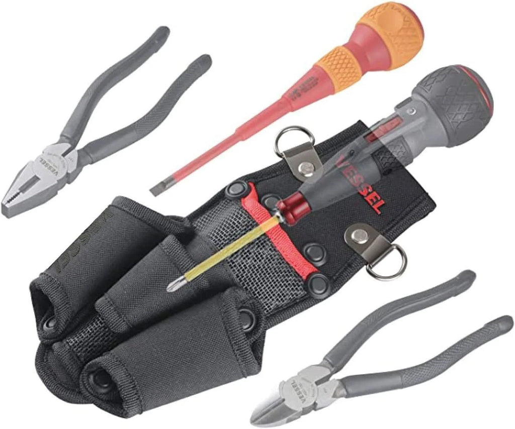 VESSEL Driver/Pliers Holder 2 Screwdrivers, 2 Pliers TPH-40