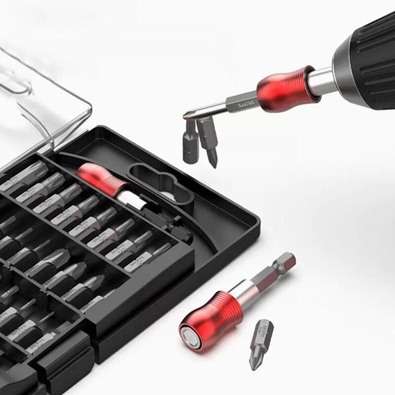 Electric Screwdriver Set Magnetic Phillips Bits  Rechargeable Screwdriver Kit