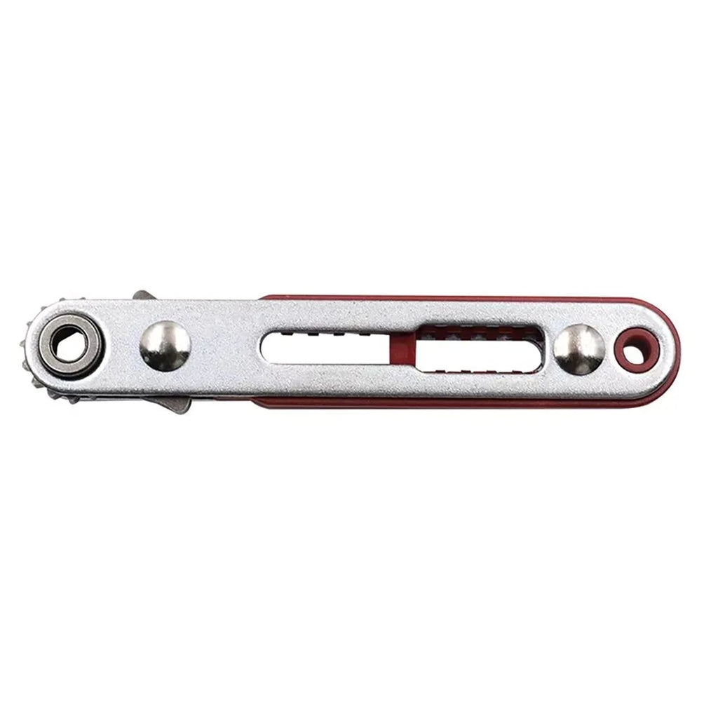 Chrome Vanadium Steel 15 teeth Two-way Ratchet Wrench Screwdriver Set Drill Bit