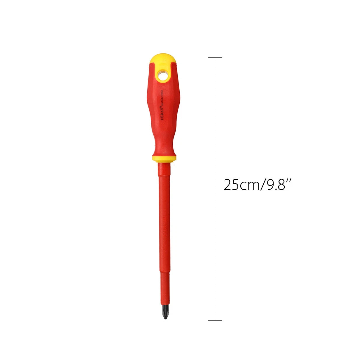 Slotted & Phillips Electrician's Insulated Magnetic Hand Screwdriver Tool Set