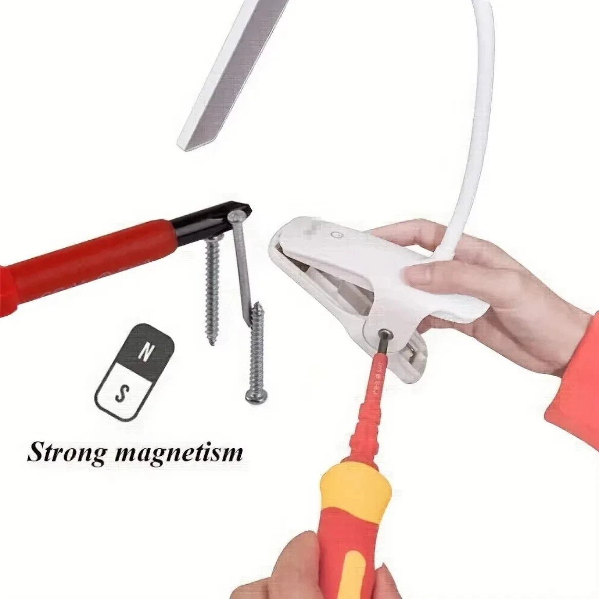Slotted Magnetic Screw Driver Bits Kit and Magnetic Slotted Bits Repair Tool New