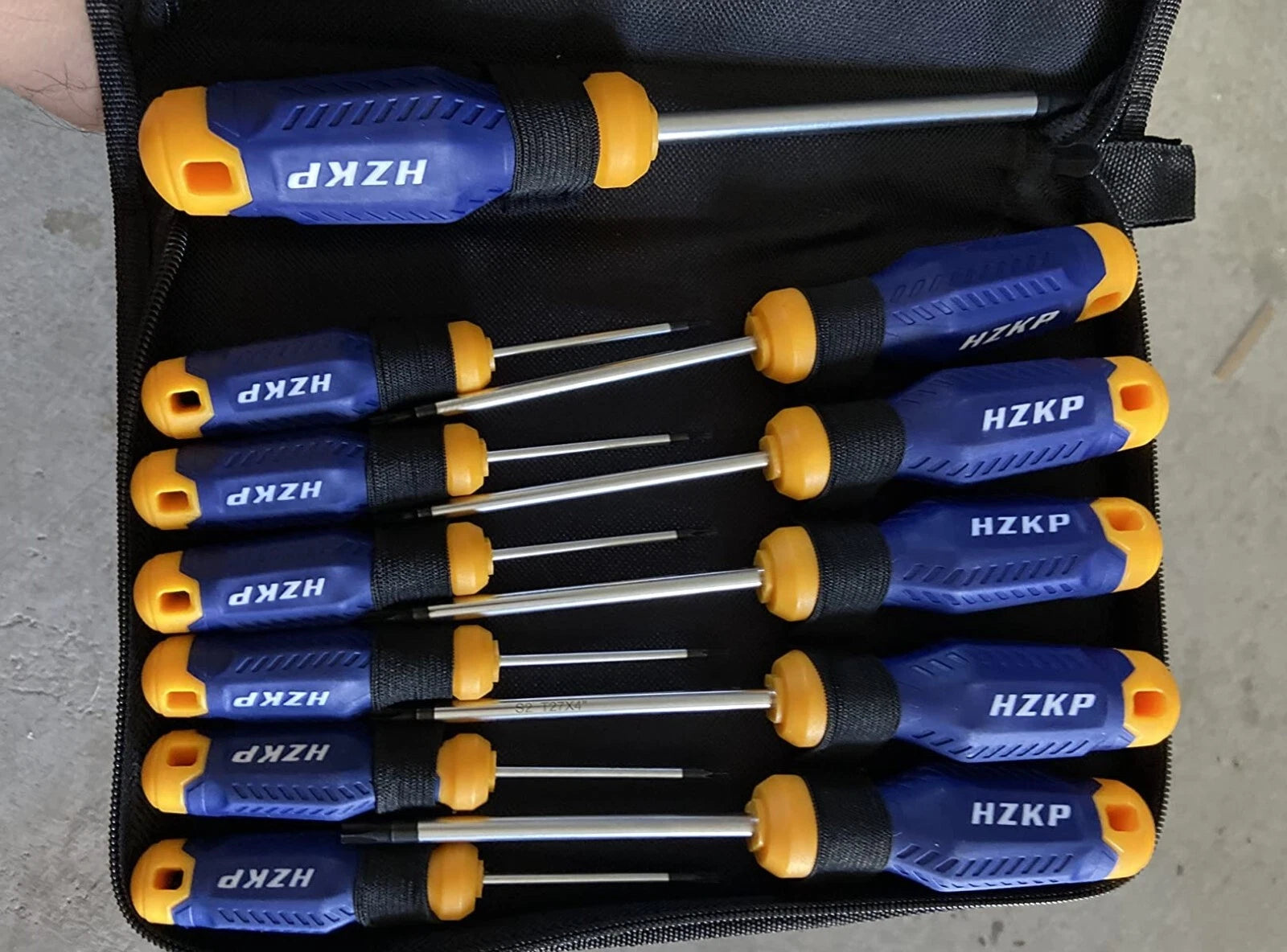 SUNHZMCKP 7-Piece Screwdriver Set, 3 Phillips and 3 Flat Screw Driver Made
