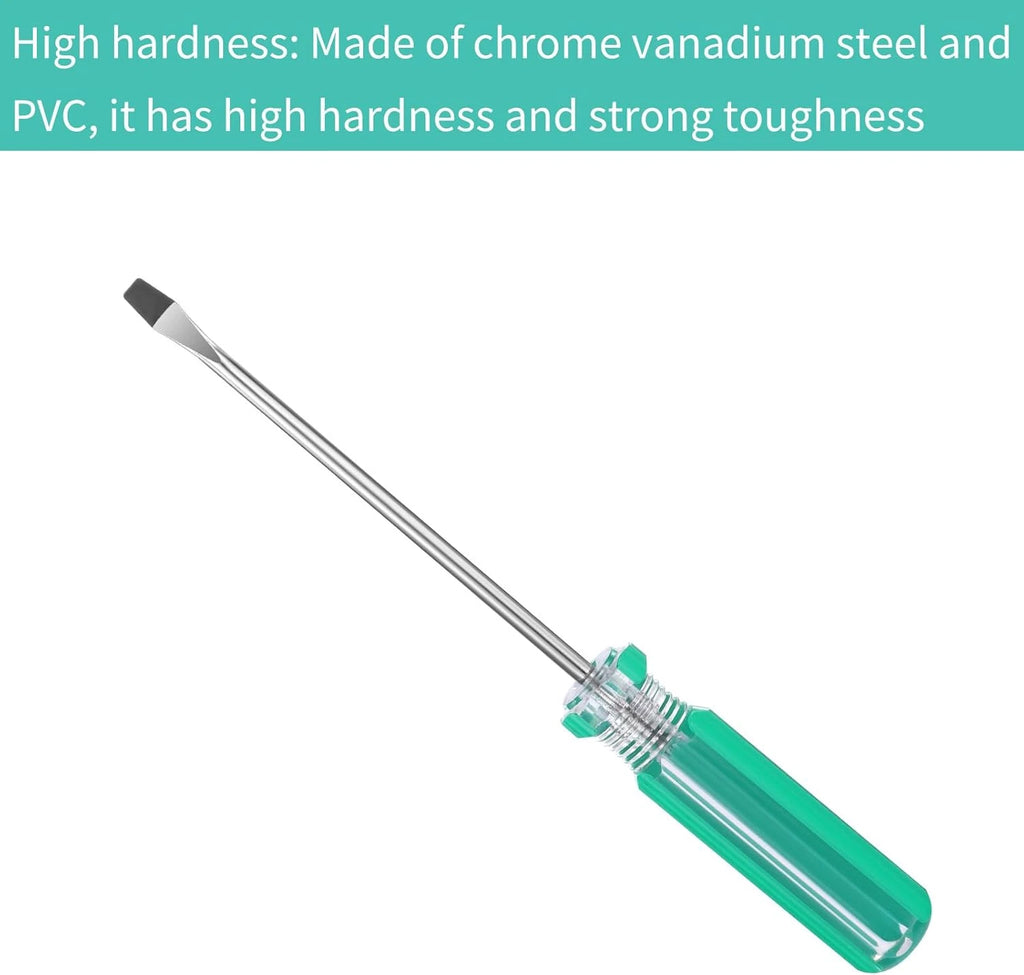 Magnetic Screwdriver Set, Small Screwdriver Tool Flat Head and Phillips Screw
