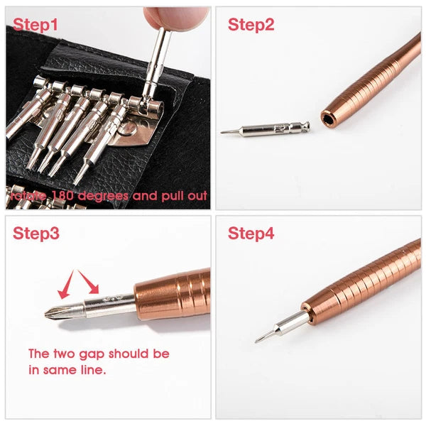 Screwdriver Magnetic Set Torx Screwdriver Opening Repair Tool for Camera Watch
