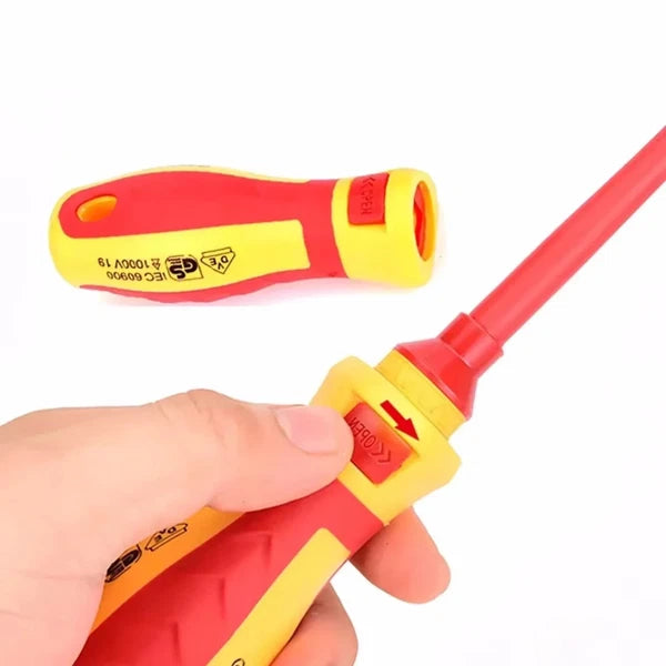 Slotted Magnetic Screw Driver Bits Kit and Magnetic Slotted Bits Repair Tool New