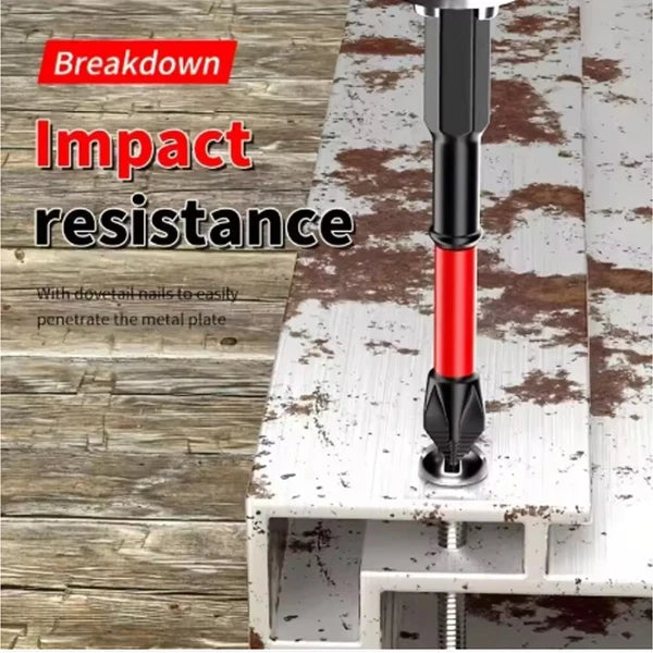 7PCS Magnetic Anti-Shock Batch Head High Hardness Non-slip Cross Screwdriver Nwv