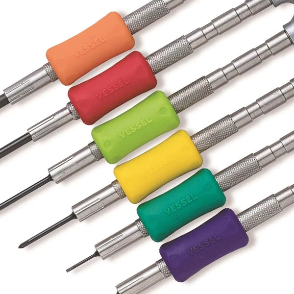Efficient JIS Precision Screwdriver Set for Professionals - 6 Lightweight Tools