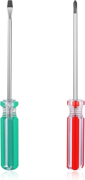Magnetic Screwdriver Set, Small Screwdriver Tool Flat Head and Phillips Screw