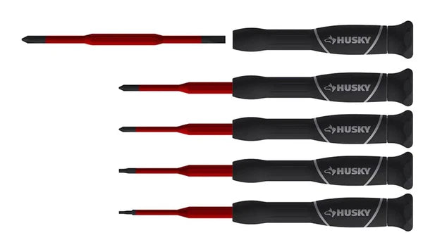 Husky - 272300050 - Insulated Precision Screwdriver Set - 5-Piece