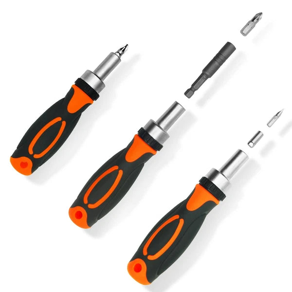 TOOLMAK Ratcheting Screwdriver Set Screwdriver 42 in 1 Ratchet Wrench Set, Wi...