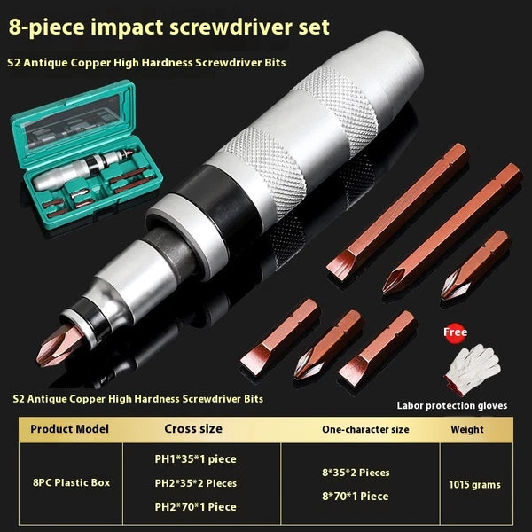 High Strength Impact Screwdriver,decapitated Screw Extractor,screw Removal Tool
