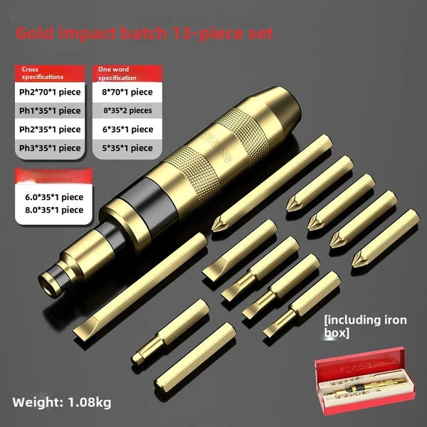 Powerful Rusty Dead Screw Impact Screwdriver Broken Head Screw Remover