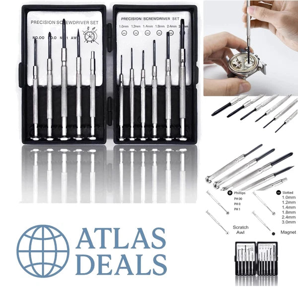 Durable Tiny Screwdriver Set with Rustproof Blades - Perfect for Jewelry & More