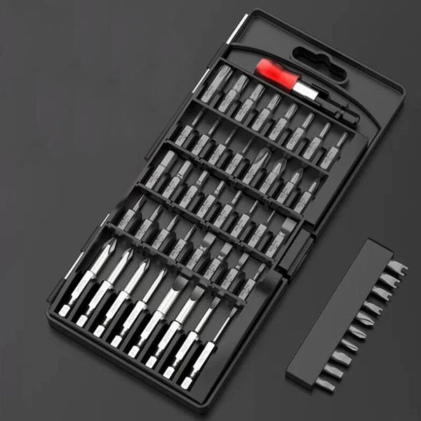Electric Screwdriver Set Magnetic Phillips Bits  Rechargeable Screwdriver Kit