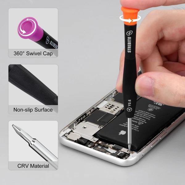 Cell Phone Screen Opening Repair Tools Kit Screwdriver Set for iPhone 13 14 15