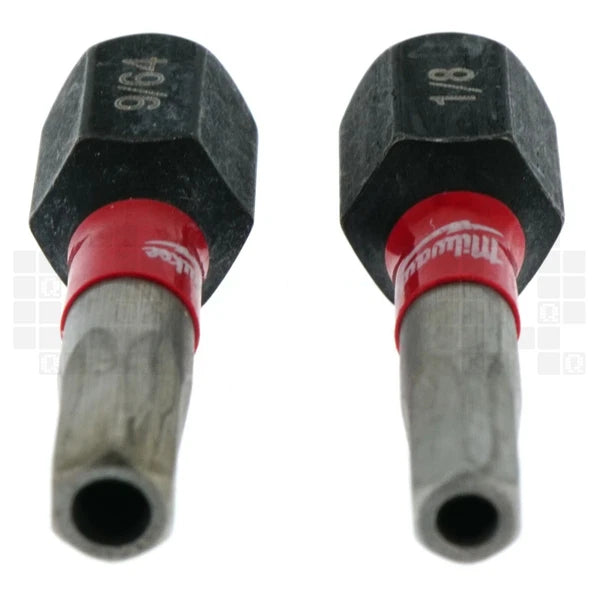 Milwaukee 48-32-4619 SHOCKWAVE 7-Piece Impact Security Bit Set, 1" Length