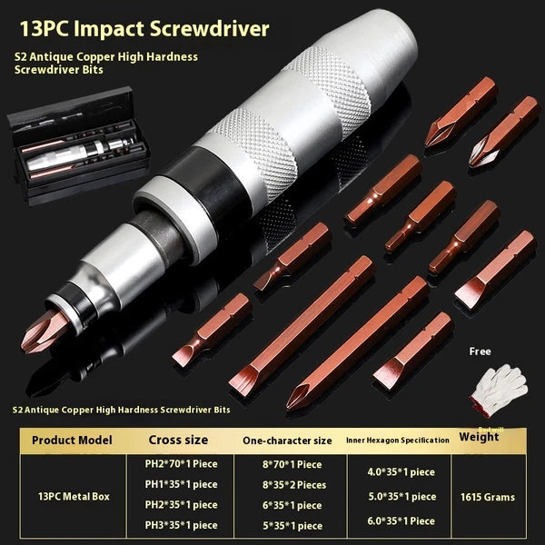 High Strength Impact Screwdriver,decapitated Screw Extractor,screw Removal Tool
