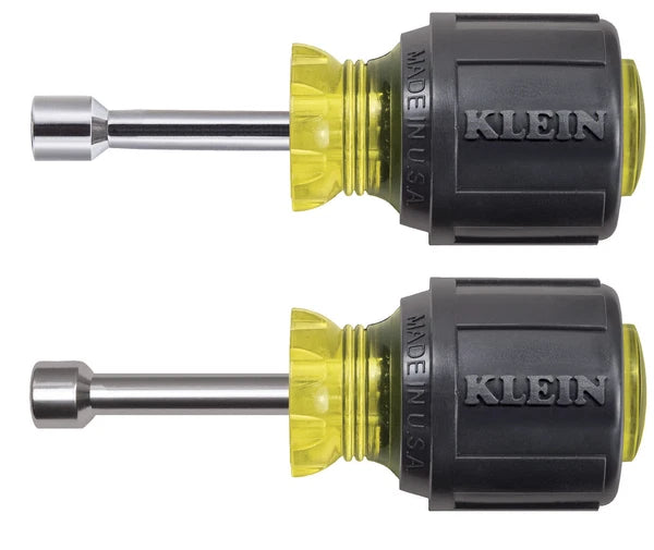 Klein Tools 610 Stubby Nut Driver Set - 1-1/2'' Shafts