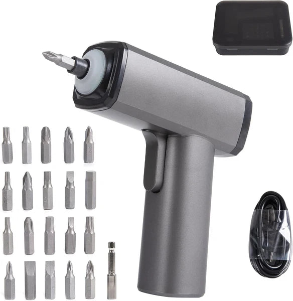 Cordless Torque Screwdriver Wrench Set Electric Screwdriver 1500mAh Battery