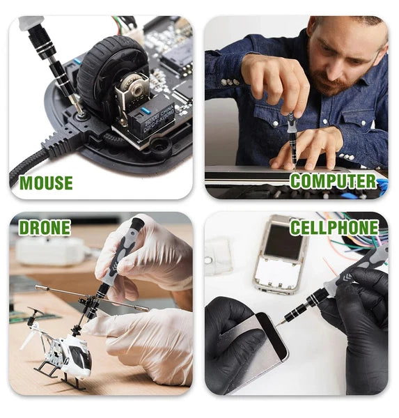Ultimate 115-in-1Precision Screwdriver Set for Electronics PC Laptop Repair Tool