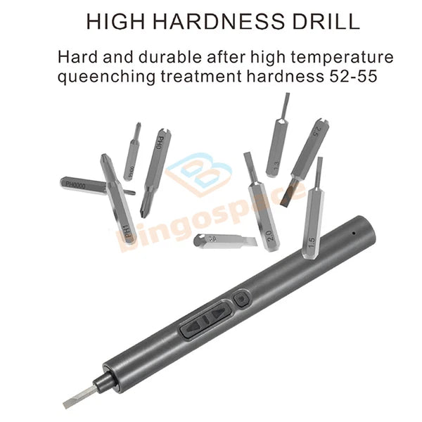 Mini Electric Screwdriver Cordless Precision Screwdriver Set with 40 Driver Bits