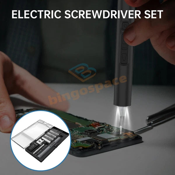Mini Electric Screwdriver Cordless Precision Screwdriver Set with 40 Driver Bits