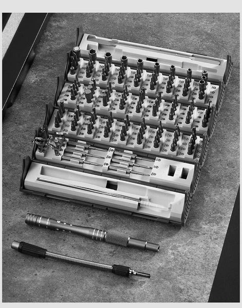 Multi Functional Screwdriver Set 128 in 1 Precision Hand Screw Drivers Kit