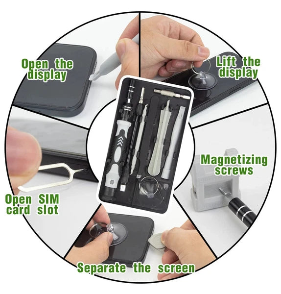 Ultimate 115-in-1Precision Screwdriver Set for Electronics PC Laptop Repair Tool