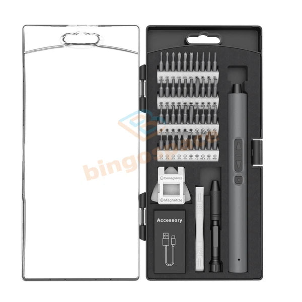 Mini Electric Screwdriver Cordless Precision Screwdriver Set with 40 Driver Bits