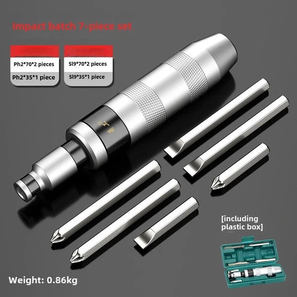 Powerful Rusty Dead Screw Impact Screwdriver Broken Head Screw Remover